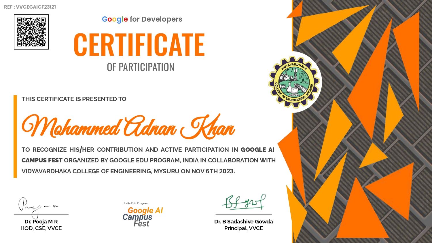 Google AI Campus Fest 2023